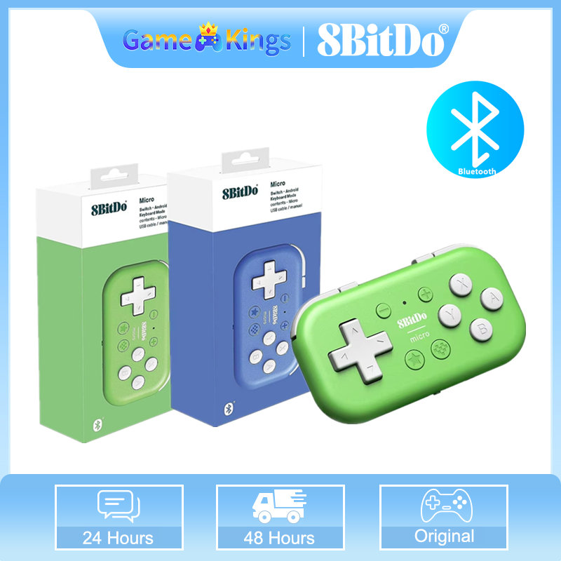 Retro Gaming Accessories - 8BitDo مايكرو بلوتوث غمبد وحدة تحكم