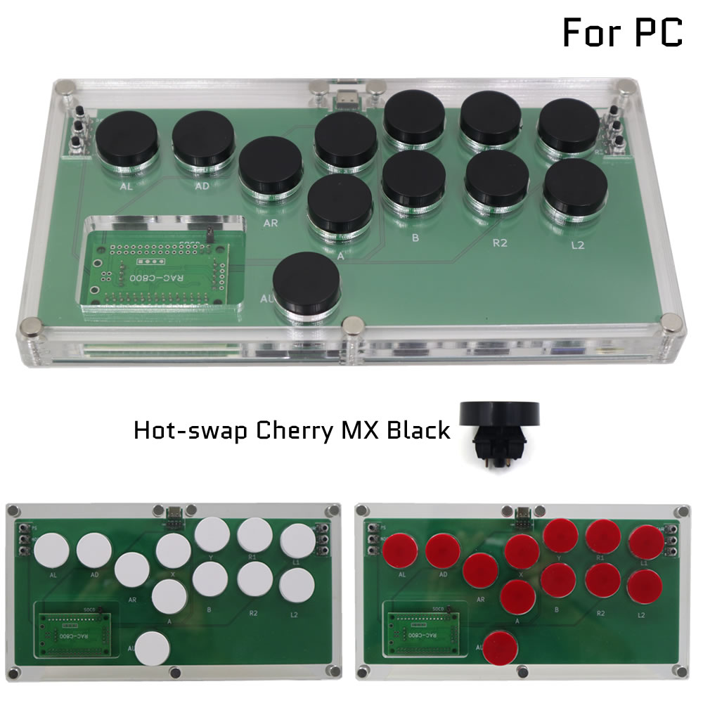 Arcade Stick Joystick - رقيقة جدا B1-MINI-PC-DIY ممر عصا التحكم