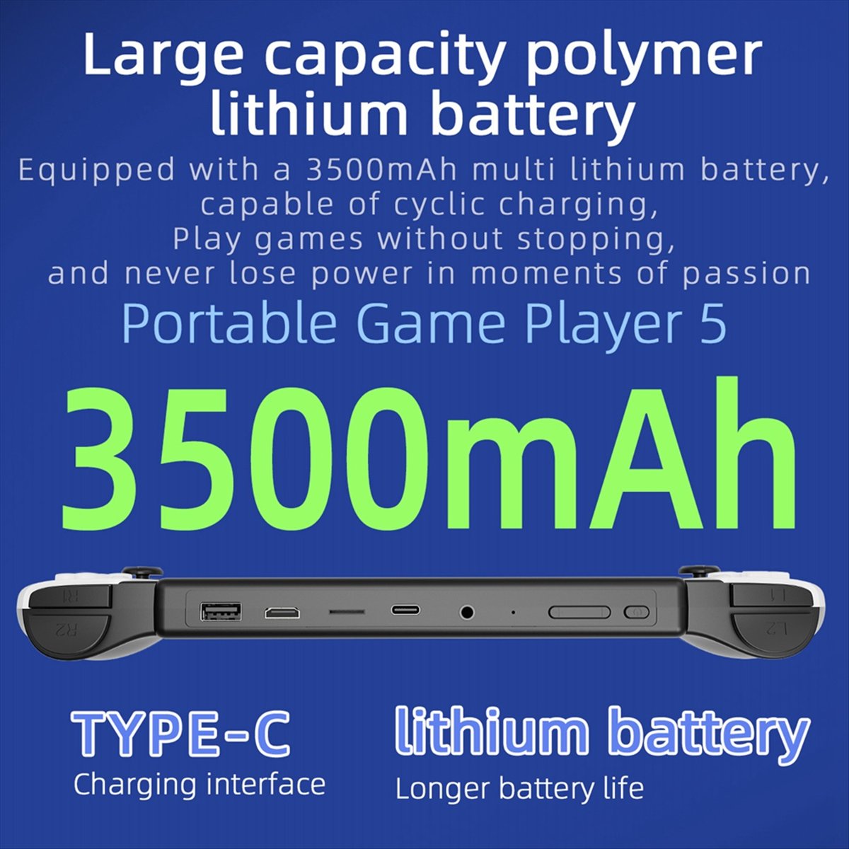 Retro Gaming Accessories - Superb- HC8000 7 بوصة شاشة ريترو