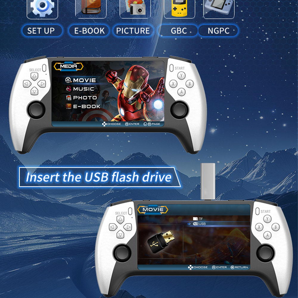 جهاز ألعاب محمول جديد SF3500 ب - مراجعة Retro Gaming Upscaler وسعره