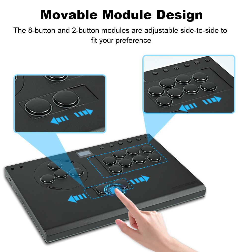 عصا تحكم هوت42 إكس-موڤ من سبائ - مراجعة Arcade Stick Joystick وسعره