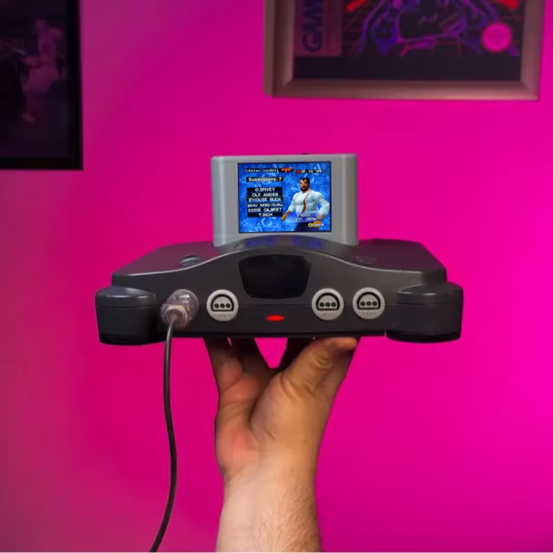 خراطيش ألعاب ريترو Pico N64 مع - مراجعة Retro Gaming Accessories وسعره