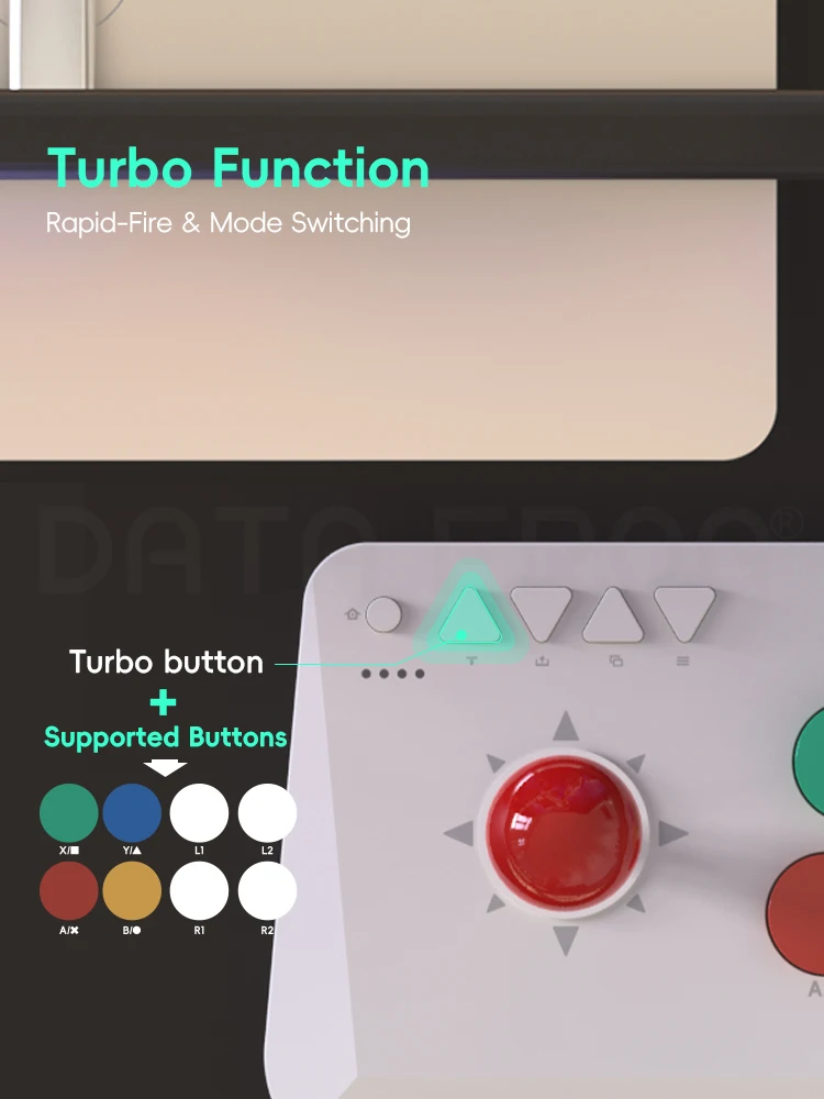 DATA FROG Y5A Arcade Stick for - مراجعة Arcade Stick Joystick وسعره