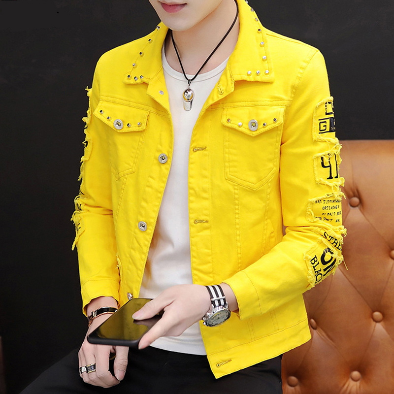 ربيع الخريف الرجال المسامير ال - مراجعة Retro Gaming Jacket وسعره