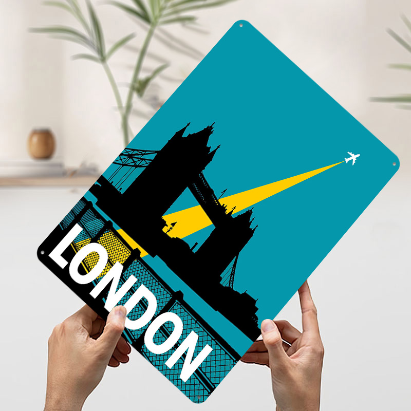 لوحة معدنية بتصميم جسر تاور لن - مراجعة Retro Gaming London وسعره