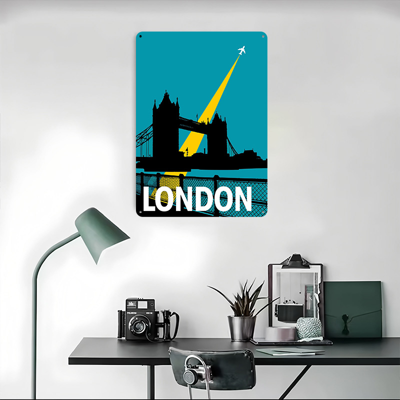 لوحة معدنية بتصميم جسر تاور لن - مراجعة Retro Gaming London وسعره