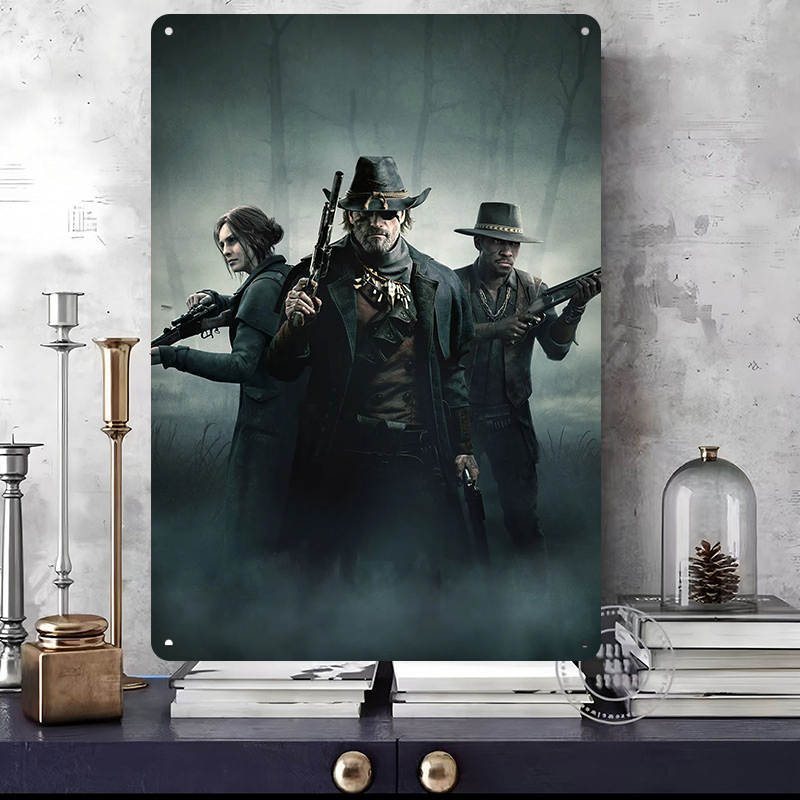 ملصقات معدنية للعبة Showdown 1 - مراجعة Retro Poster Gaming وسعره