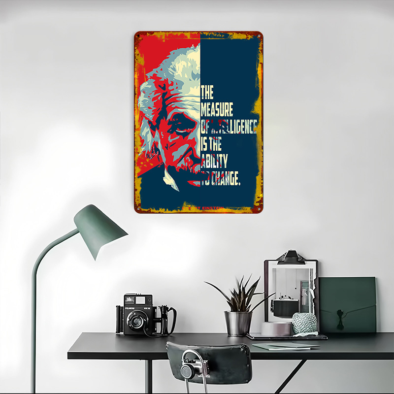 ملصق معدني بتصميم عتيق لاقتباس - مراجعة Retro Poster Gaming وسعره