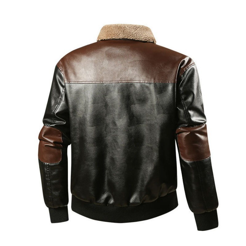 معطف جلد رجالي من KIDWHXR لفصل - مراجعة Retro Gaming Jacket وسعره