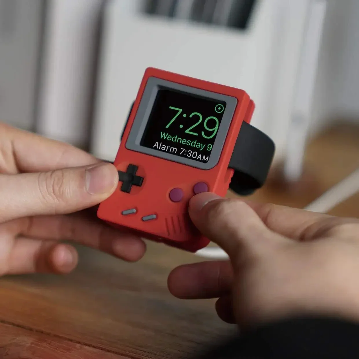 حامل سيليكون لشاحن ساعة آبل، م - مراجعة Retro Gaming Station وسعره