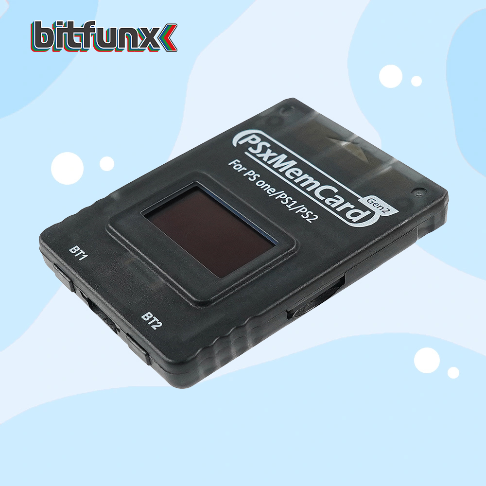 توفر لعبة Bitfunx PSxMemCard G - مراجعة Retro Gaming Upscaler وسعره