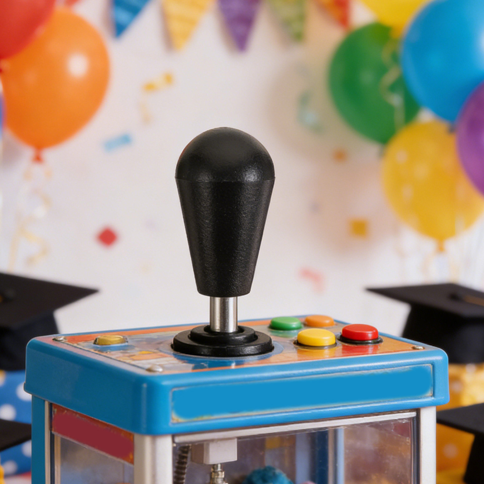 قطعتان من مقابض التحكم الدوارة - مراجعة Arcade Stick Joystick وسعره