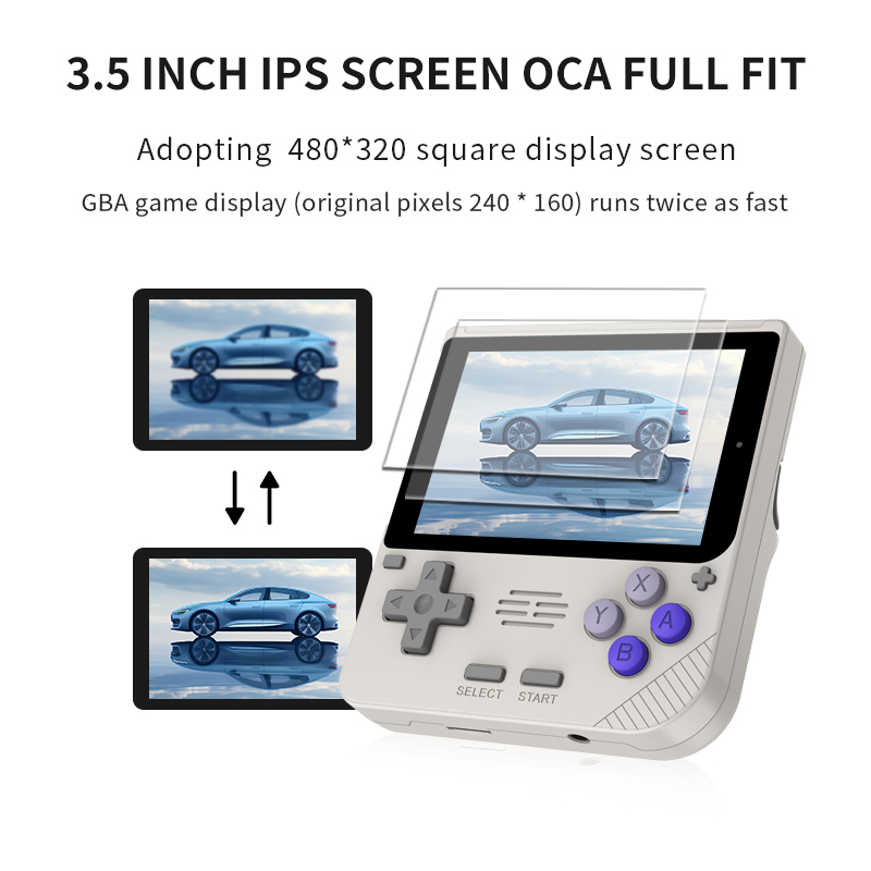 جهاز ألعاب محمول POWKIDDY V10  - مراجعة Retro Gaming Gameboy وسعره