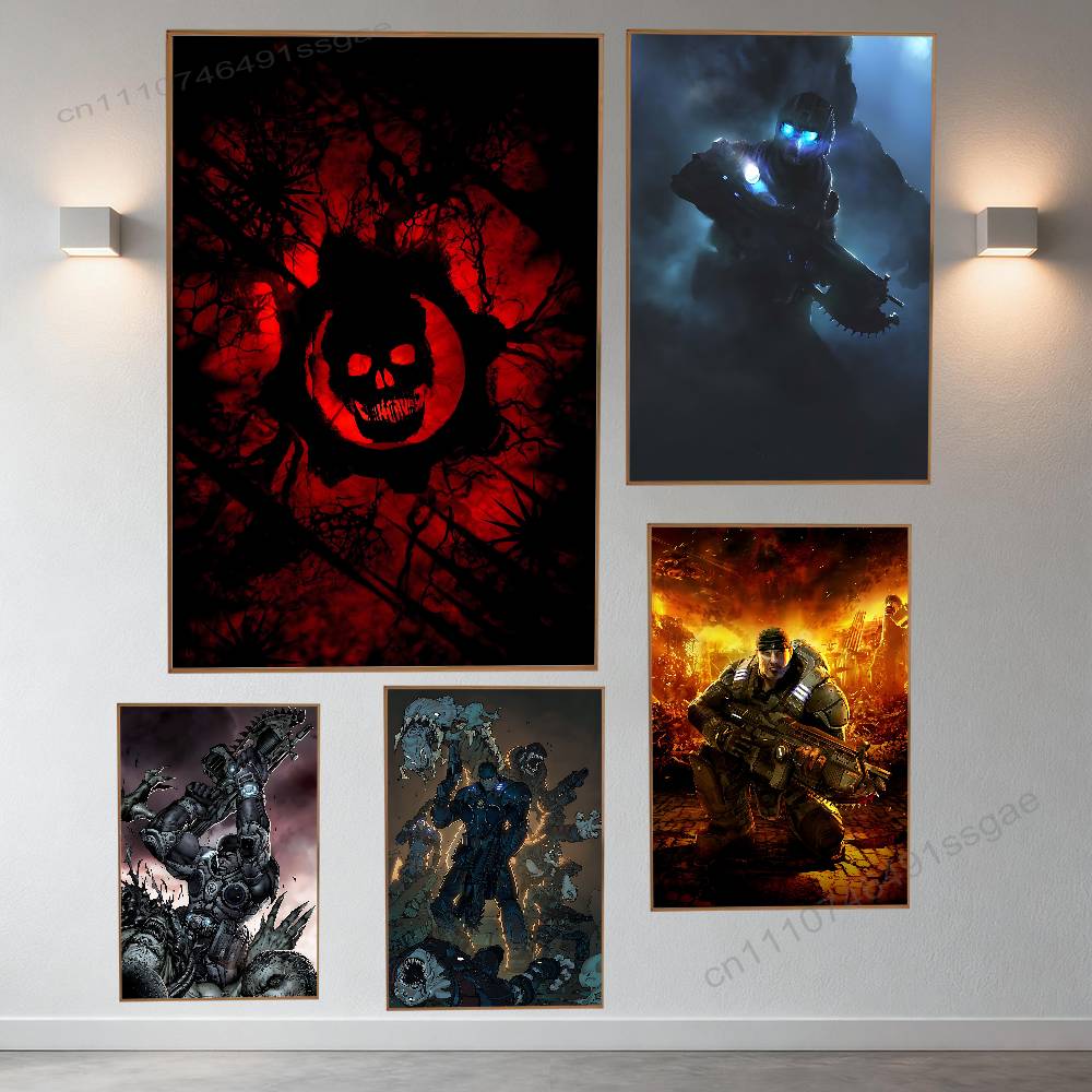 ملصق ورقي ريترو بتصميم لعبة G- - مراجعة Retro Gaming Art وسعره