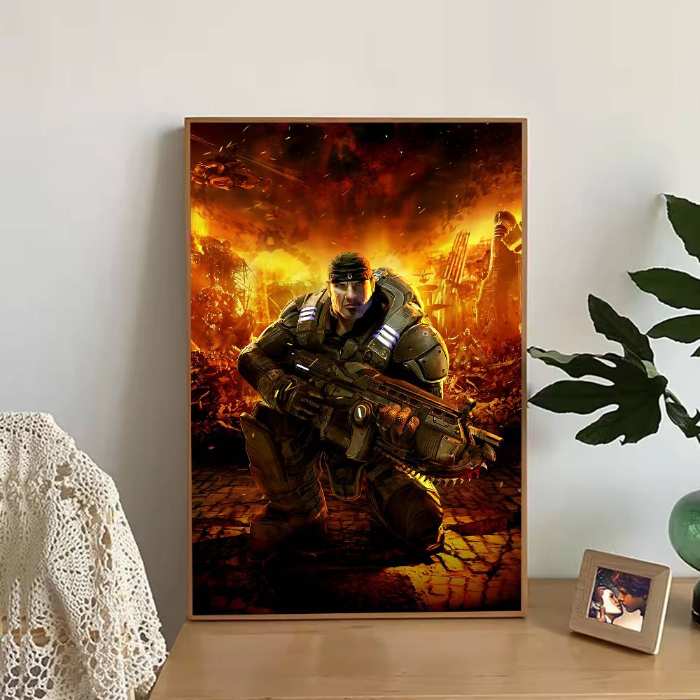 ملصق ورقي ريترو بتصميم لعبة G- - مراجعة Retro Gaming Art وسعره