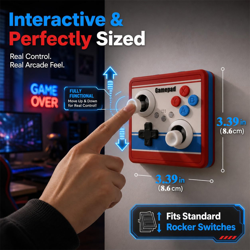 غطاء مفتاح إضاءة بدون حفر، لوح - مراجعة Arcade Stick Joystick وسعره